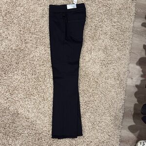 Chico's Black pull on slim boot cut Denim. Size 4 regular. New with tags